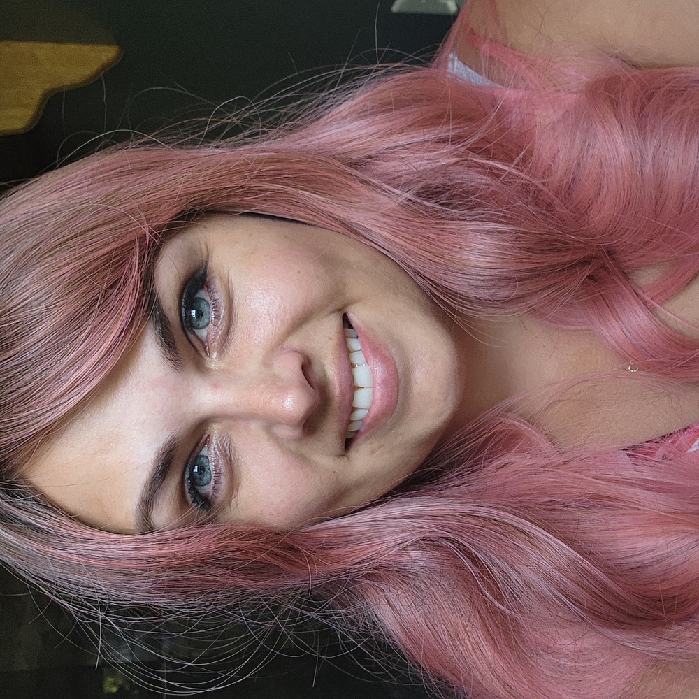 Pink Hair Wig for Women